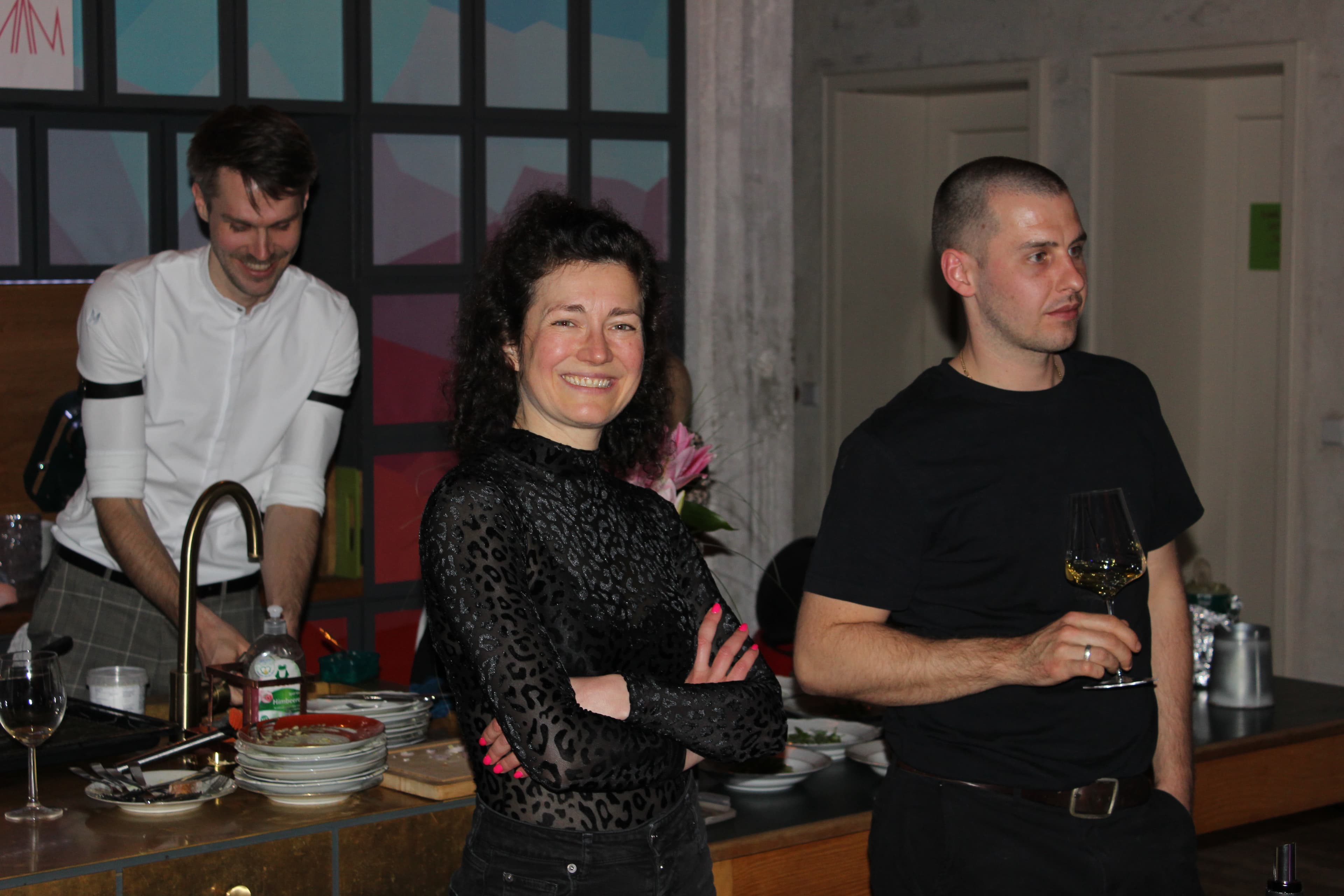 Alex & Tim bei einem Event in Pankow.